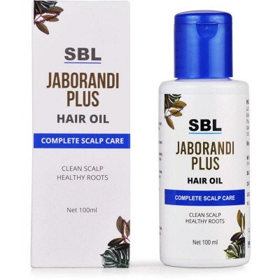 SBL Jaborandi Plus Hair Oil – Complete Scalp Care (100ml) – Homoeocart