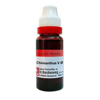 Dr. Reckeweg Chionanthus Virginica 1X (Q) (20ml)