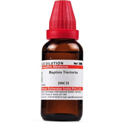 Willmar Schwabe India Baptisia Tinctoria 200 CH (30ml)