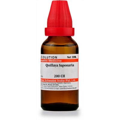 Willmar Schwabe India Quillaya Saponaria 200 CH (30ml)