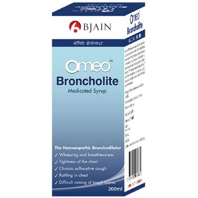 B Jain Omeo Broncholite Syrup (200ml)